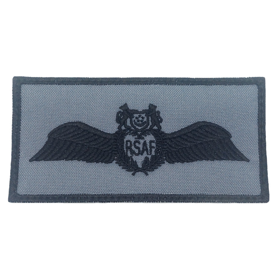 RSAF WING PATCH - GRAY