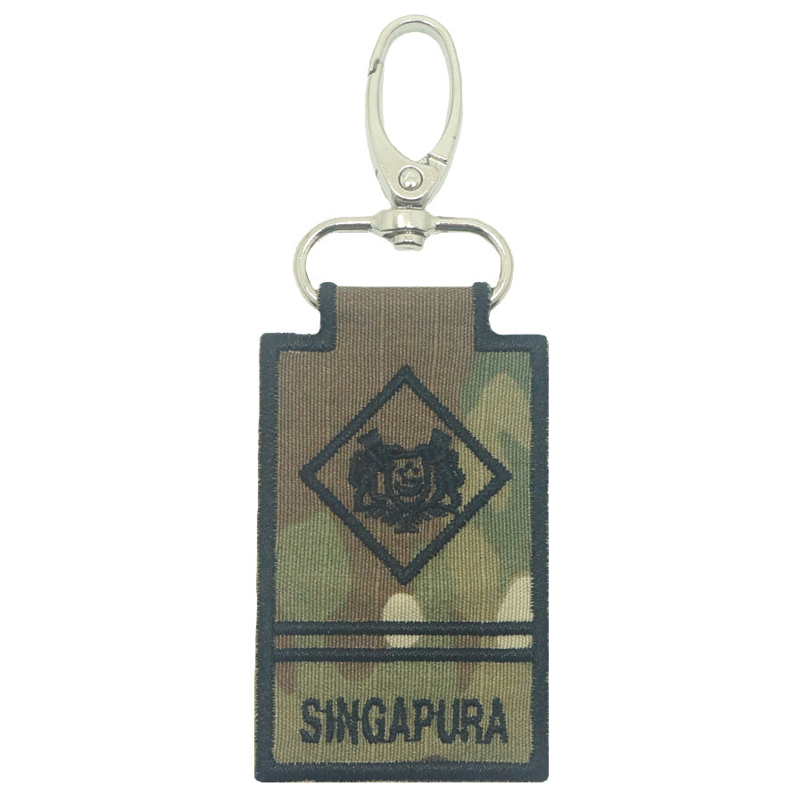 MINI SAF RANK KEYCHAIN - ME2 (MULTICAM)