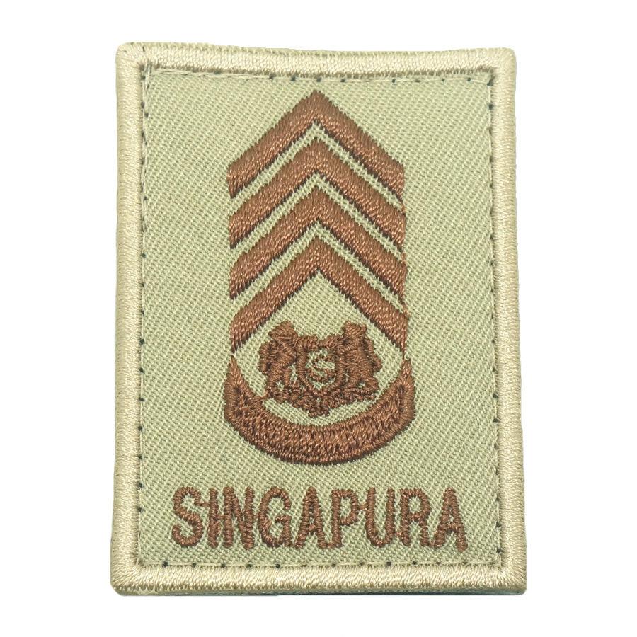 MINI SAF RANK PATCH - SWO (KHAKI) – Hock Gift Shop | Army Online Store ...