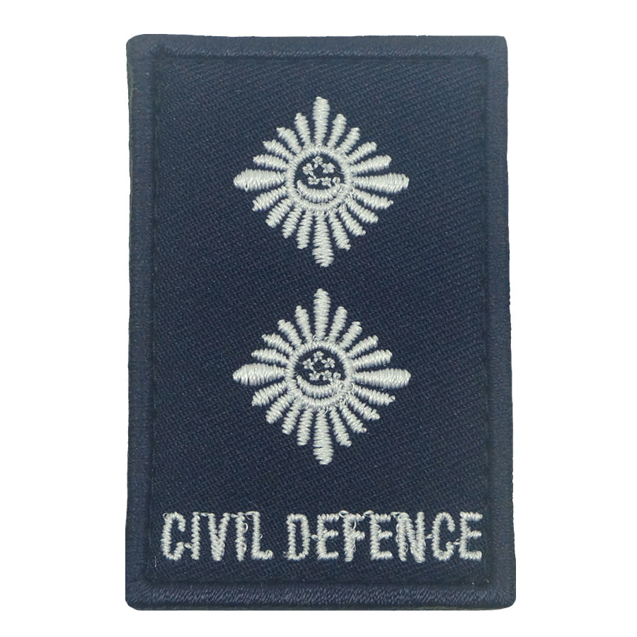 MINI SCDF RANK PATCH - 2ND LIEUTENANT (2LT)