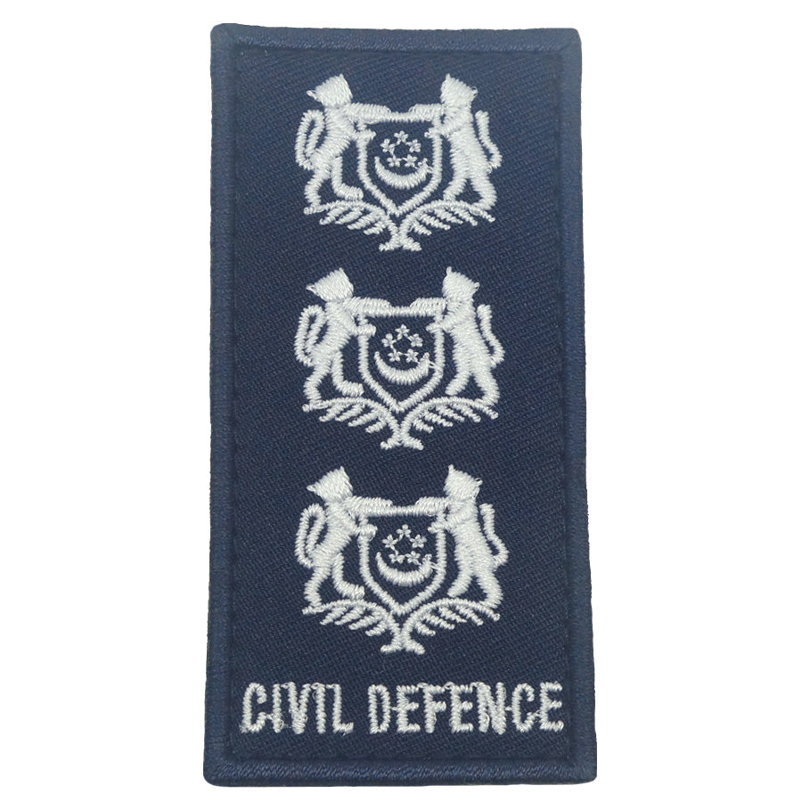 MINI SCDF RANK PATCH - COLONEL (COL)