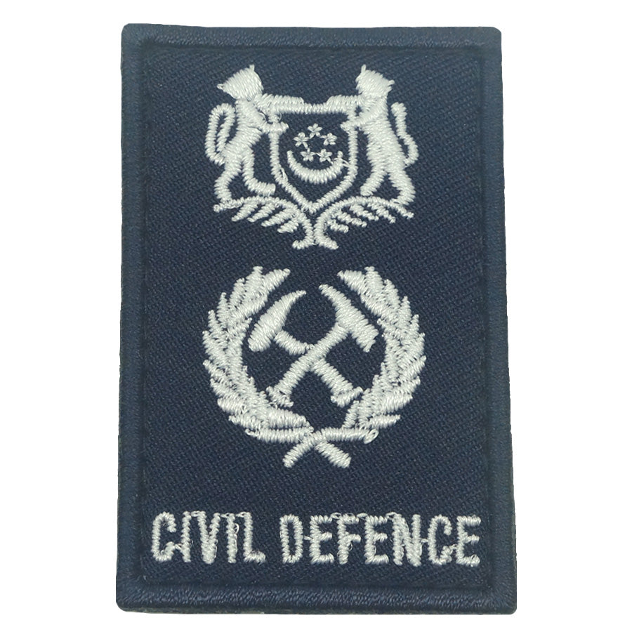 MINI SCDF RANK PATCH - DEPUTY COMMISSIONER (DC)