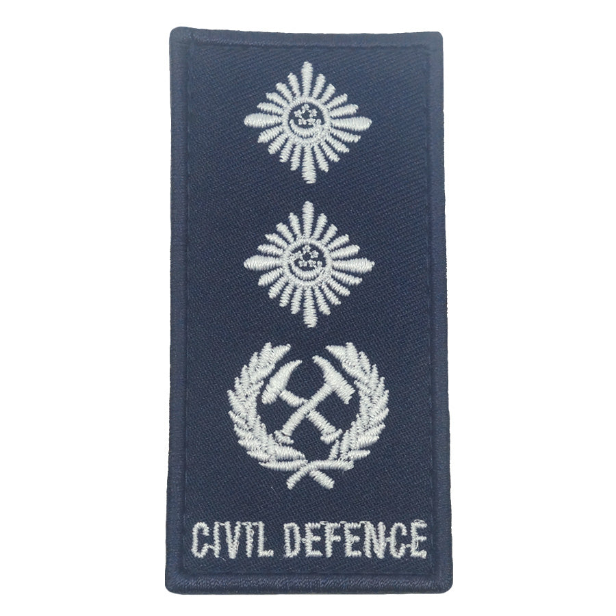 MINI SCDF RANK PATCH - SENIOR ASSISTANT COMMISSIONER (SAC)