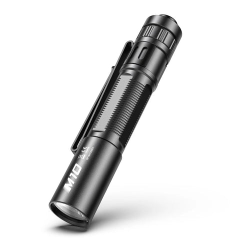 SPERAS M10 SMALL EDC FLASHLIGHT 200 LUMENS, 1 x AAA, 6500K (BLACK)