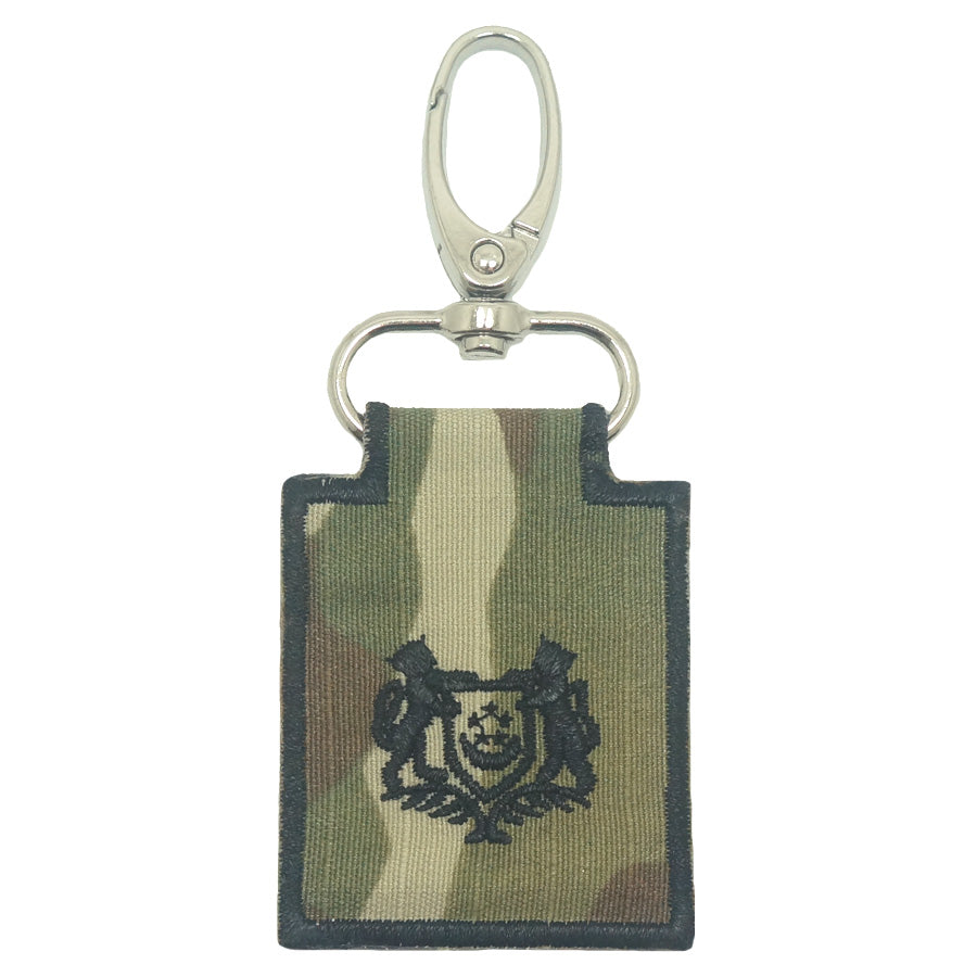MINI SPF RANK KEYCHAIN (MULTICAM) - ASSISTANT SUPERINTENDENT OF POLICE (ASP)