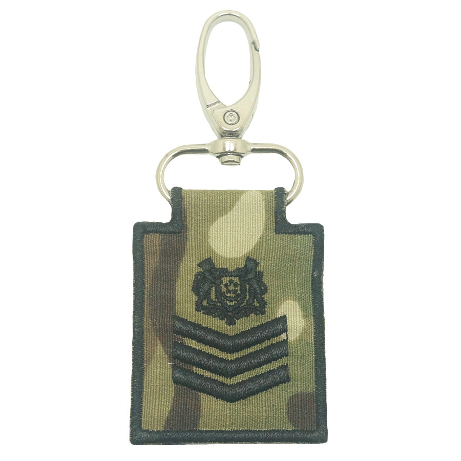MINI SPF RANK KEYCHAIN (MULTICAM) - STAFF SERGEANT (SSG) – Hock Gift ...