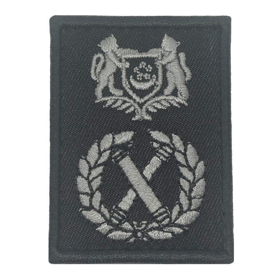 MINI SPF RANK PATCH - BLACK FOLIAGE