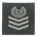 MINI SPF RANK PATCH (BLACK FOLIAGE) - SENIOR STAFF SERGEANT (SSSG)