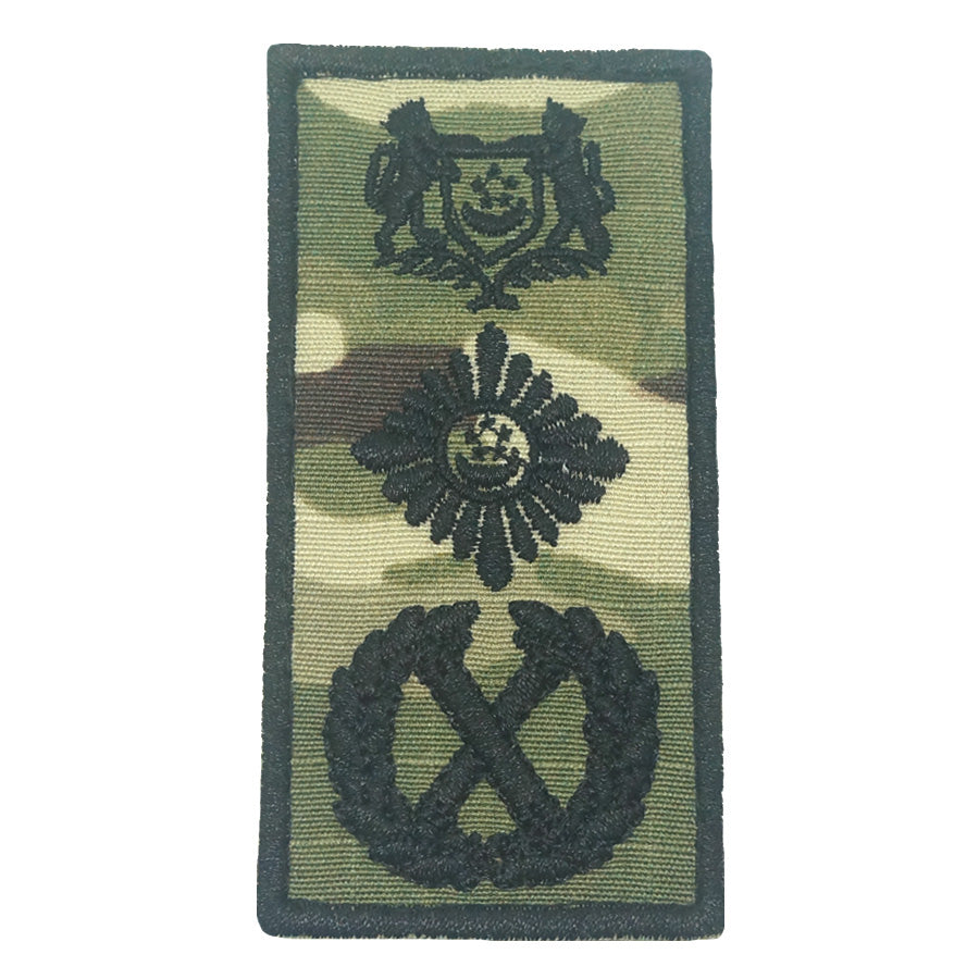 MINI SPF RANK PATCH (MULTICAM) - COMMISSIONER OF POLICE (CP)