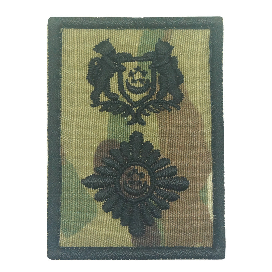 MINI SPF RANK PATCH (MULTICAM) - DEPUTY SUPERINTENDENT OF POLICE (DSP)
