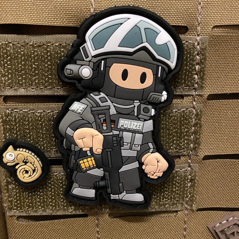 SWAT BFE+ - GREY - PVC PATCH