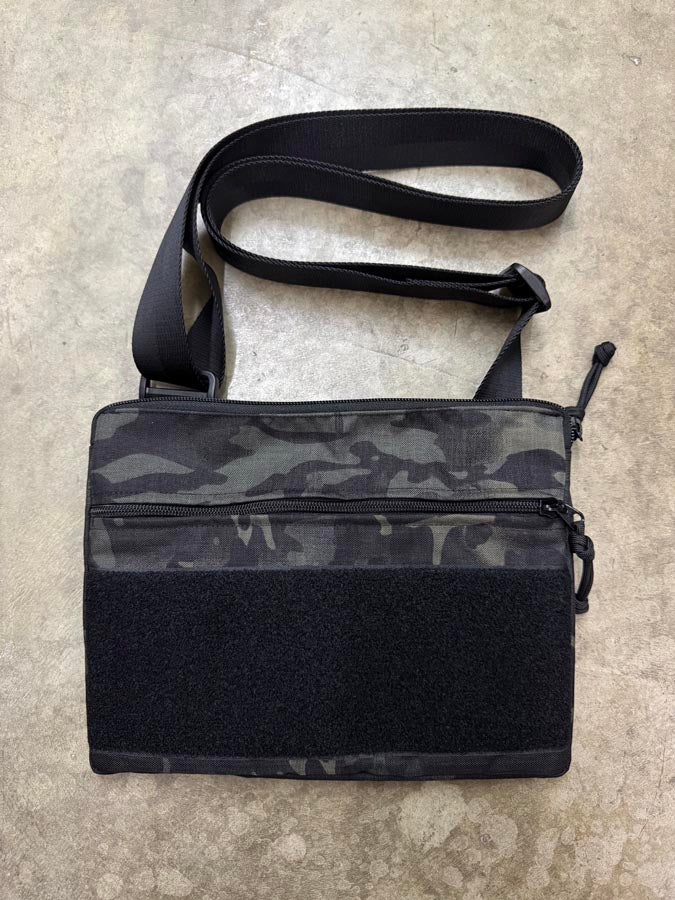 Mil-Spec Slim Profile EDC Shoulder Sling Bag, 500 Denier Nylon, YKK Zippers - 1L Capacity