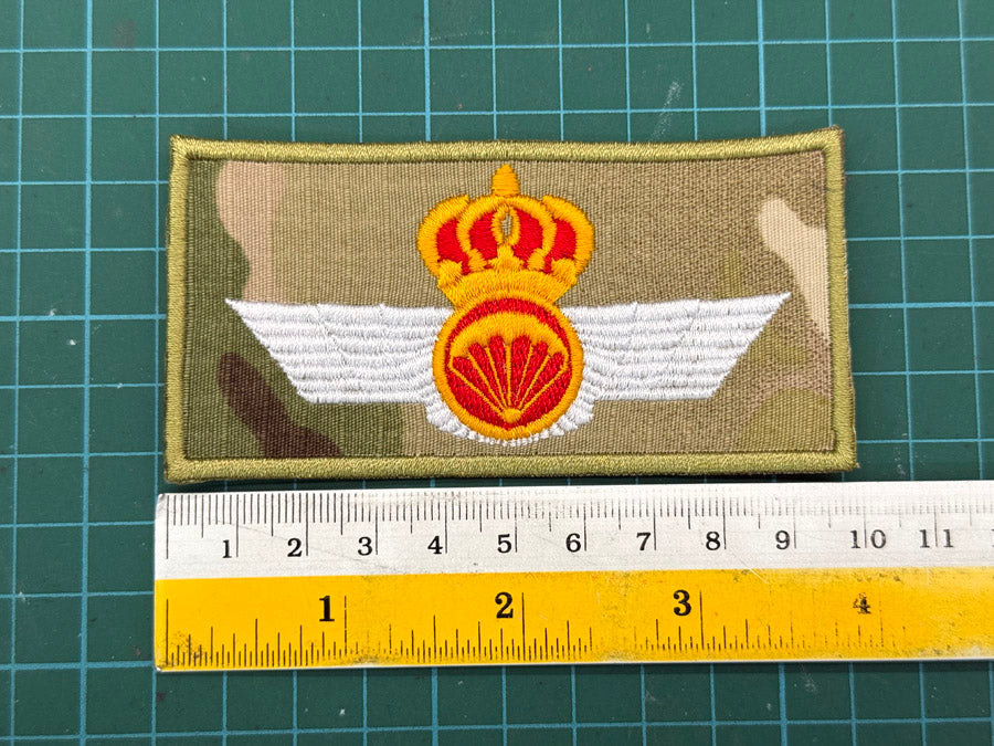 Spanish Parachutist Airborne Jump Wing Badge (10 cm x 5 cm)