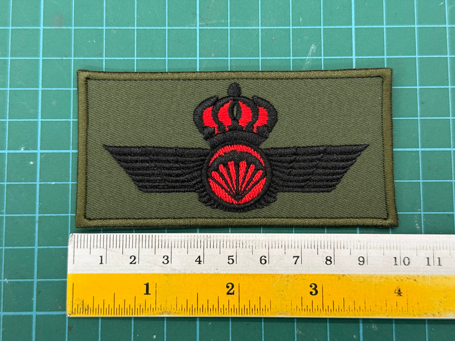 Spanish Parachutist Airborne Jump Wing Badge (10 cm x 5 cm)