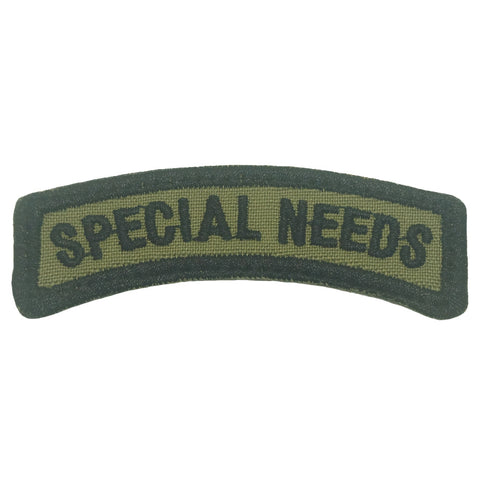 SPECIAL NEEDS TAB - OLIVE GREEN