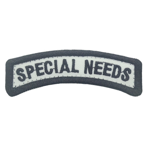 SPECIAL NEEDS TAB - WHITE BLACK