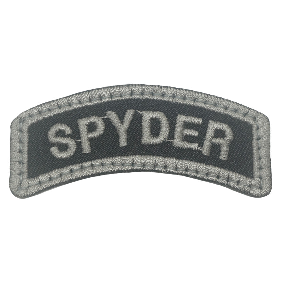 SPYDER Tab Patch – 6cm x 2cm Hook Velcro Backing
