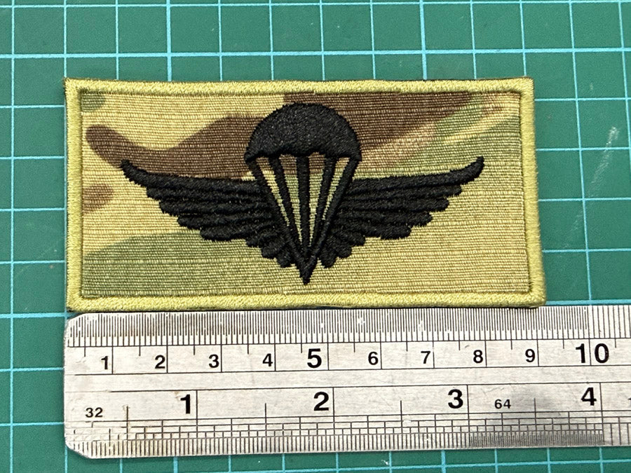 Sweden Parachutist Airborne Jump Wing Embroidery Patch (9 cm x 4.5 cm)