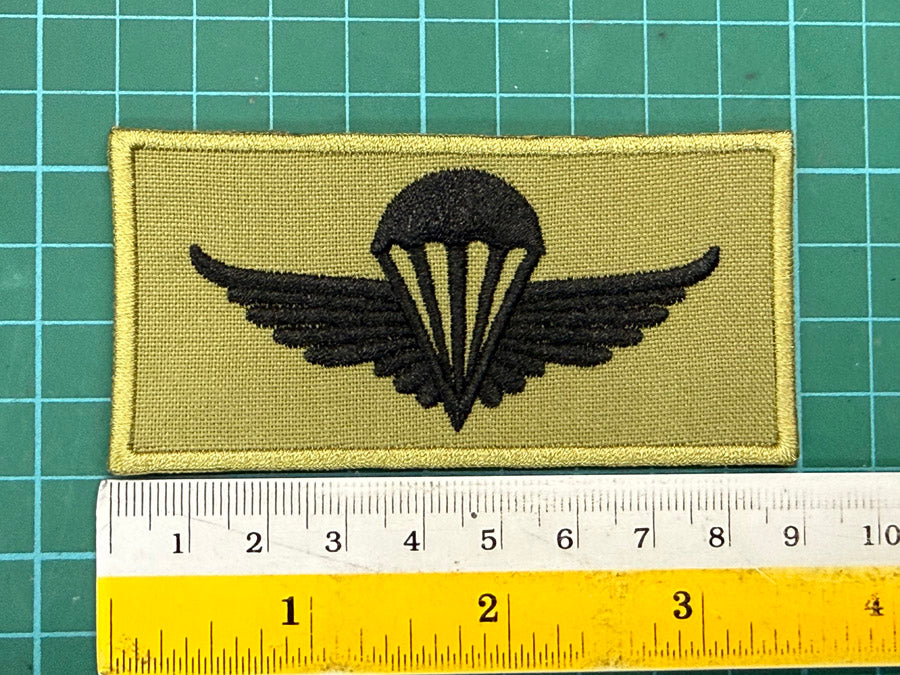 Sweden Parachutist Airborne Jump Wing Embroidery Patch (9 cm x 4.5 cm)