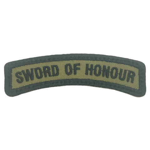 SWORD OF HONOUR TAB - OLIVE GREEN