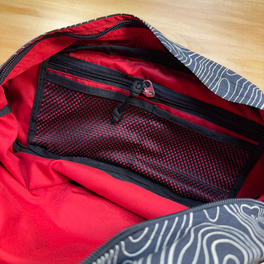 HGS PREMIUM TACTICAL FANNY PACK - 8L (BLACK TERRAIN)