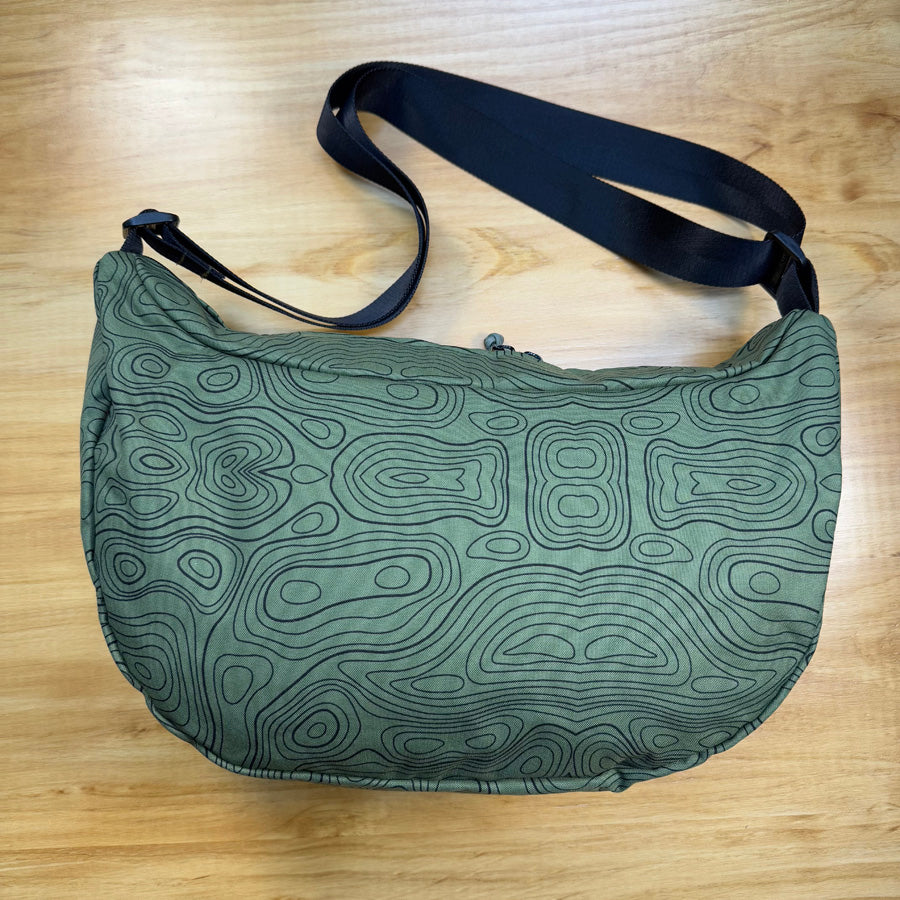 HGS TACTICAL SATCHEL BAG - 10L (GREEN TERRAIN)