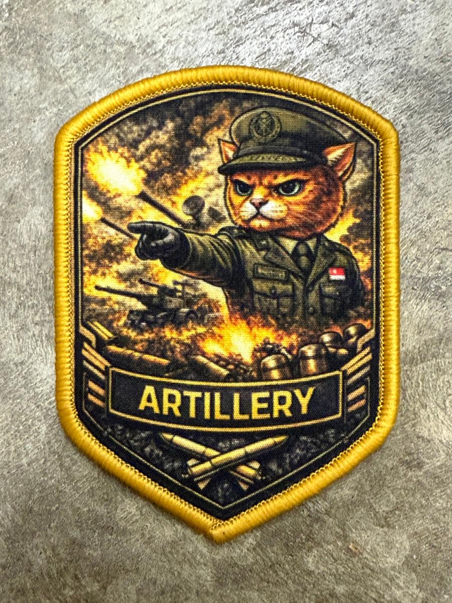 Tactical Titan Tactical Velcro Patch | Digital Print (Artillery)