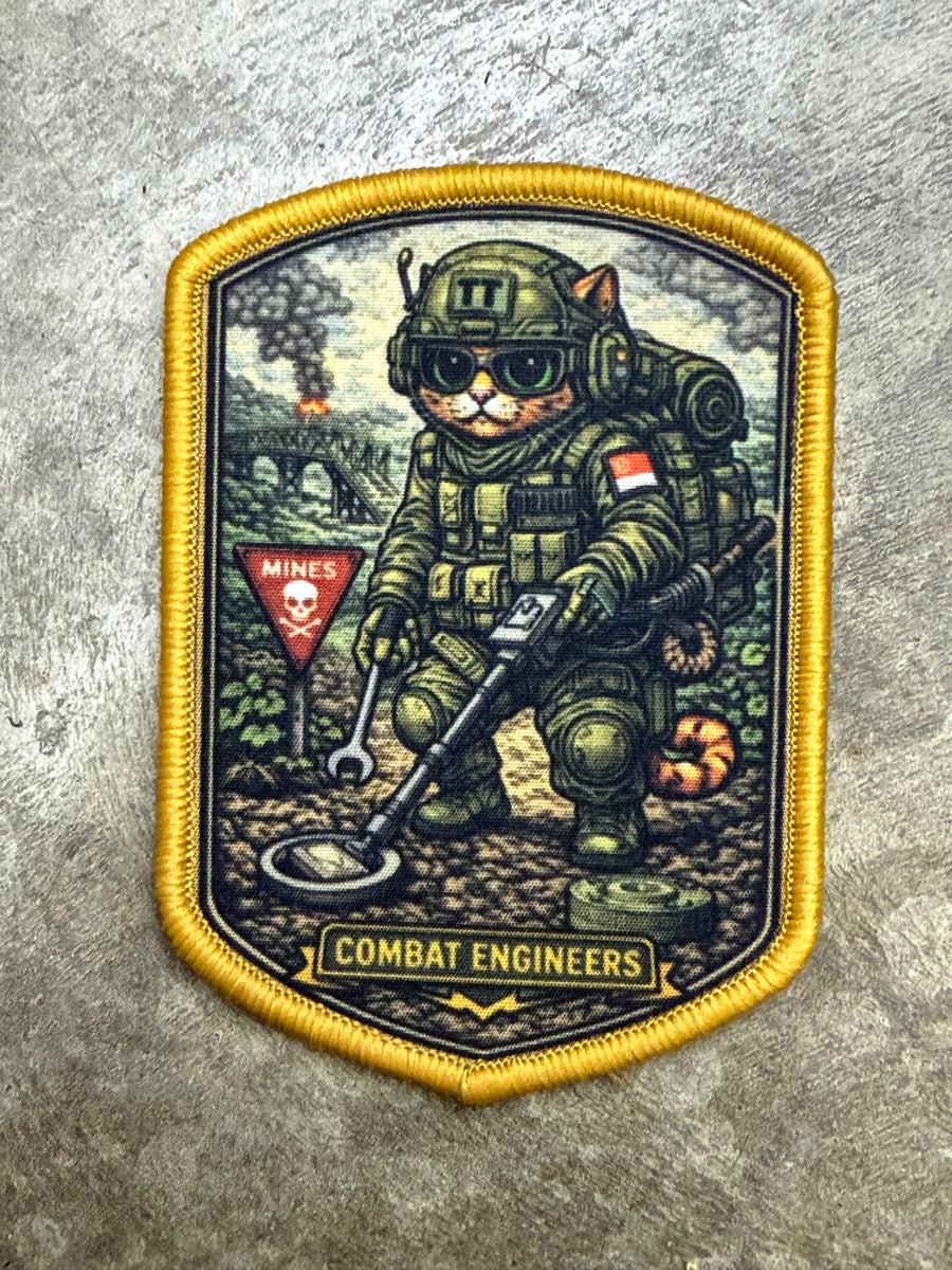 Tactical Titan Tactical Velcro Patch | Digital Print (Combat Engineers)