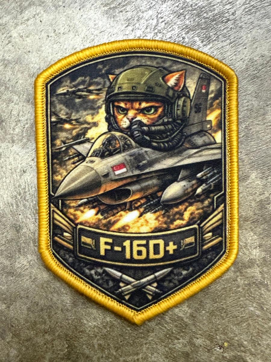 Tactical Titan Tactical Velcro Patch | Digital Print (F-16D)