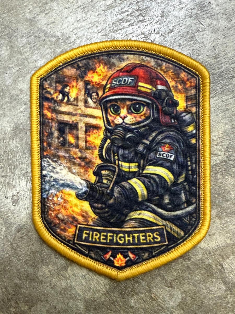 Tactical Titan Tactical Velcro Patch | Digital Print (Firefighters)