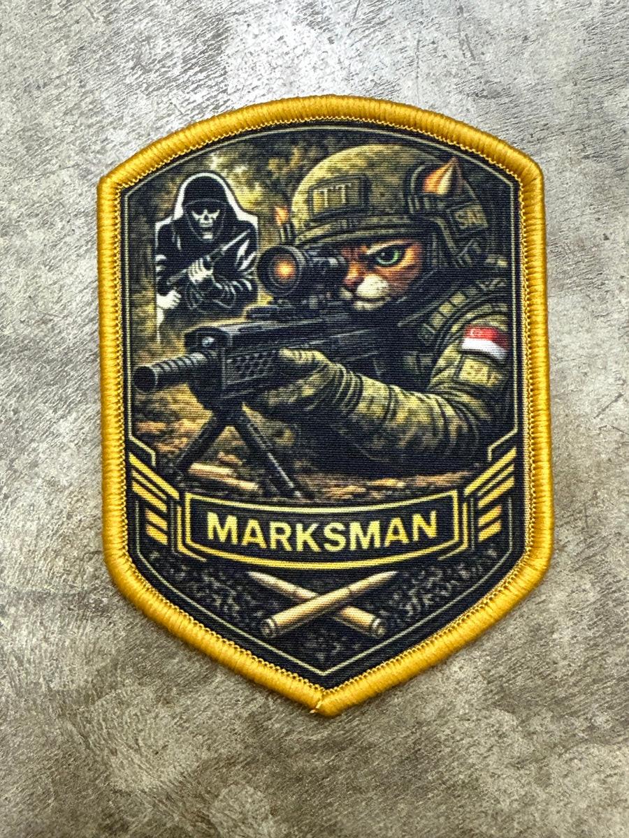 Tactical Titan Tactical Velcro Patch | Digital Print (Marksman)