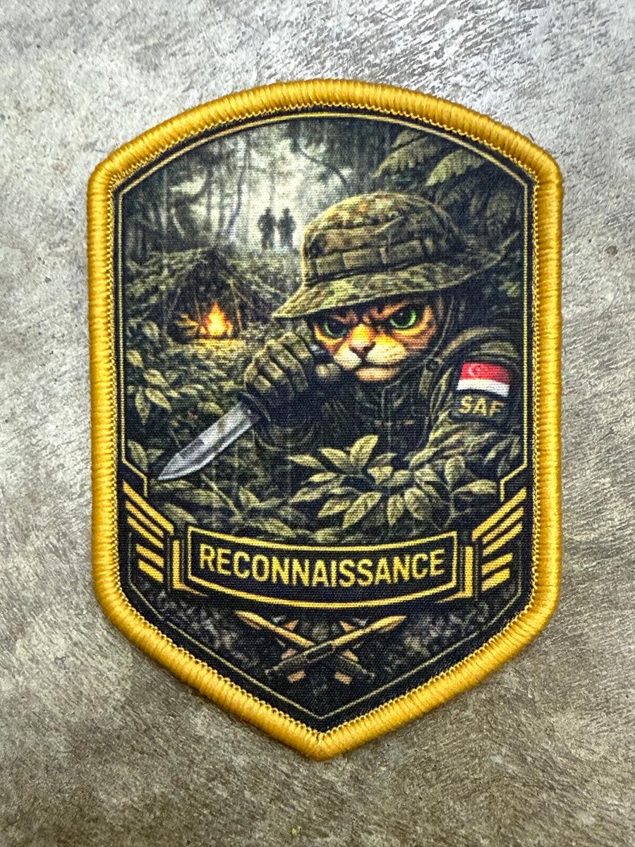 Tactical Titan Tactical Velcro Patch | Digital Print (Reconnaissance)