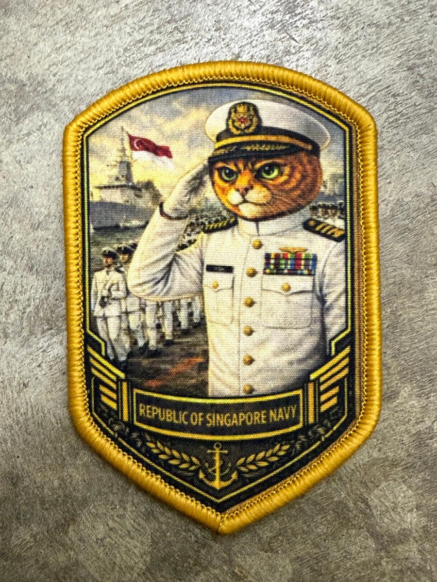 Tactical Titan Tactical Velcro Patch | Digital Print (Republic of Singapore Navy)
