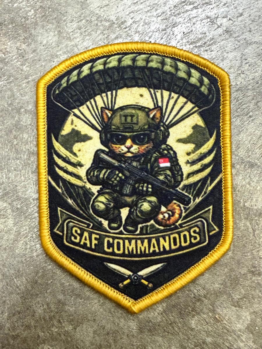 Tactical Titan Tactical Velcro Patch | Digital Print (SAF Commandos)
