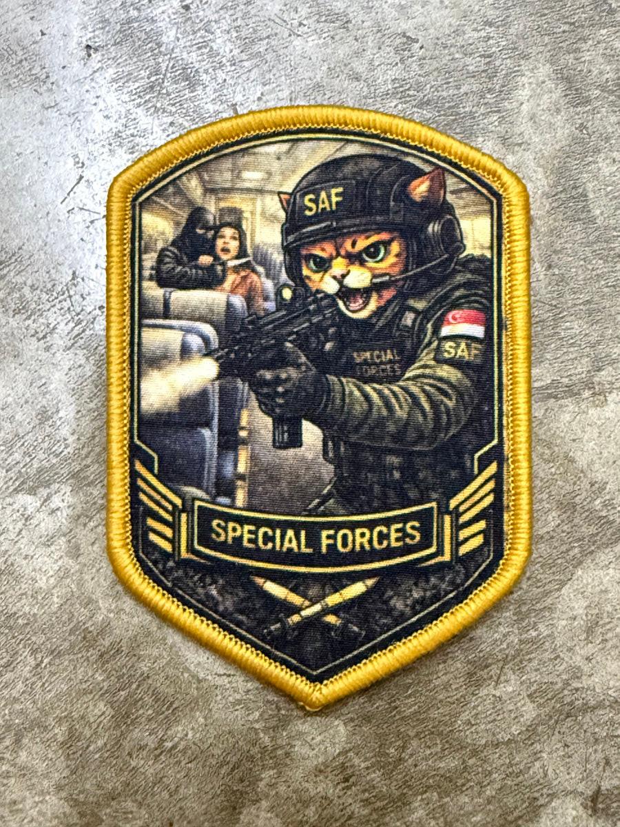 Tactical Titan Tactical Velcro Patch | Digital Print (Special Forces)
