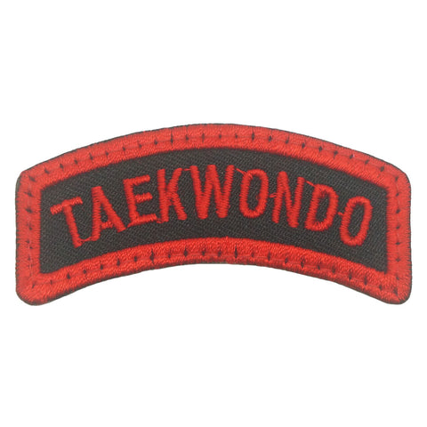 TAEKWONDO TAB - BLACK RED