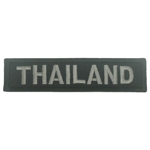THAILAND COUNTRY TAG - BLACK FOLIAGE