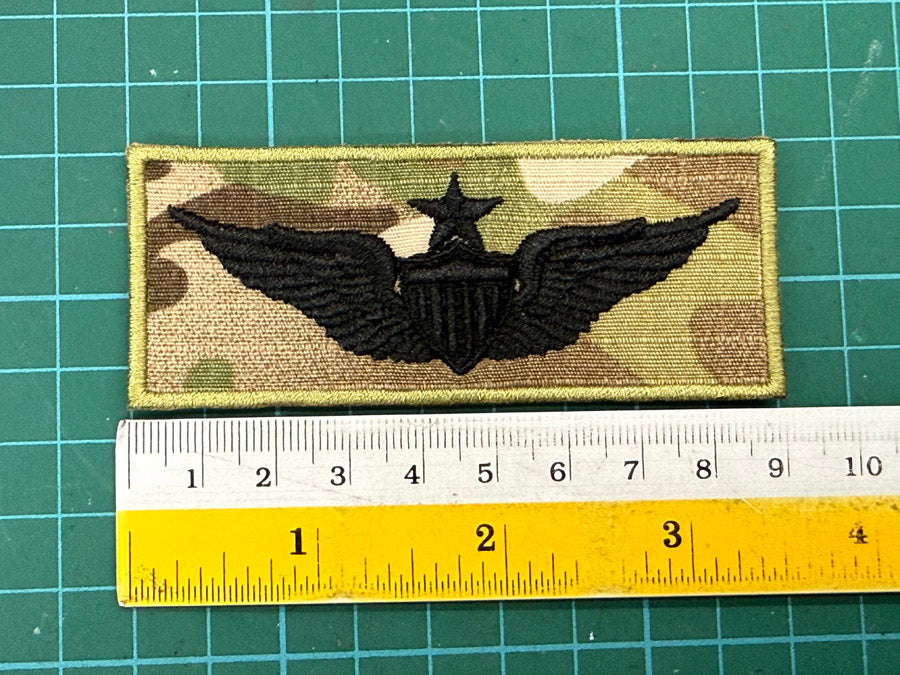 US Army Aviator Senior Wing (9 cm x 3.8 cm)