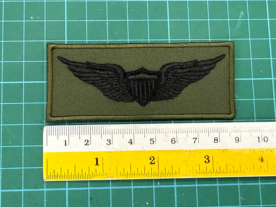 US Army Aviator Basic Wing (9 cm x 3.8 cm)