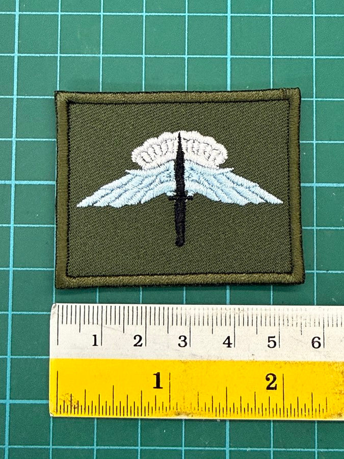 US MILITARY FREEFALL PARACHUTIST BADGE - LIGHT BLUE WING