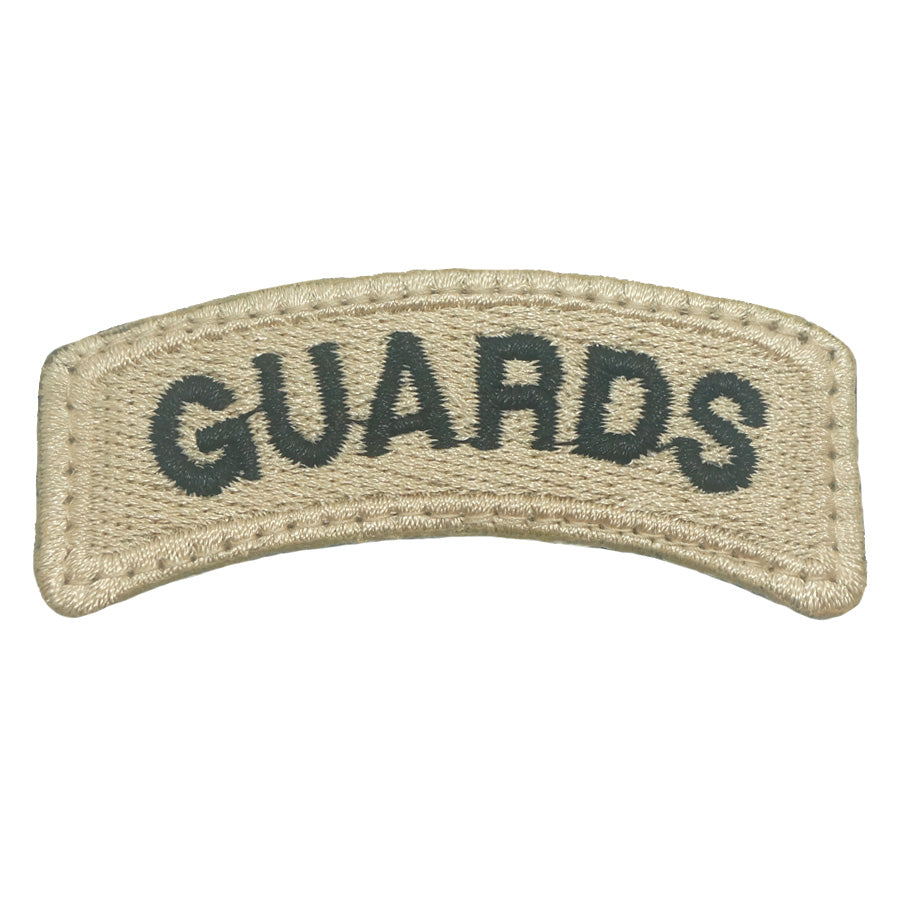 US GUARDS TAB 100% EMBROIDERY - KHAKI