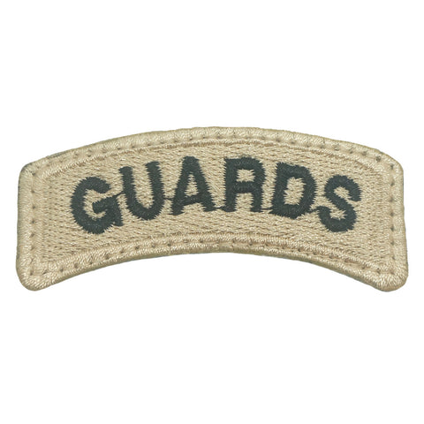 US GUARDS TAB 100% EMBROIDERY - KHAKI