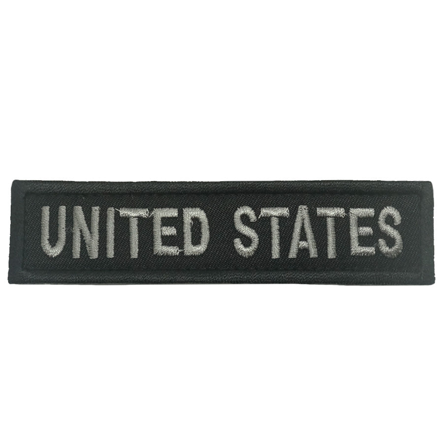 UNITED STATES COUNTRY TAG - BLACK FOLIAGE