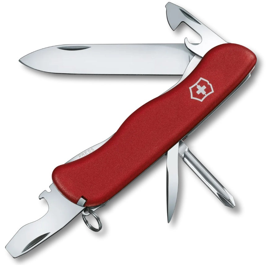 VICTORINOX ADVENTURE 111MM - RED (OLD DISPLAY SET CLEARANCE, NO BOX)