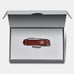 VICTORINOX CLASSIC PRECIOUS ALOX 58MM WITH GIFT BOX - HAZEL BROWN