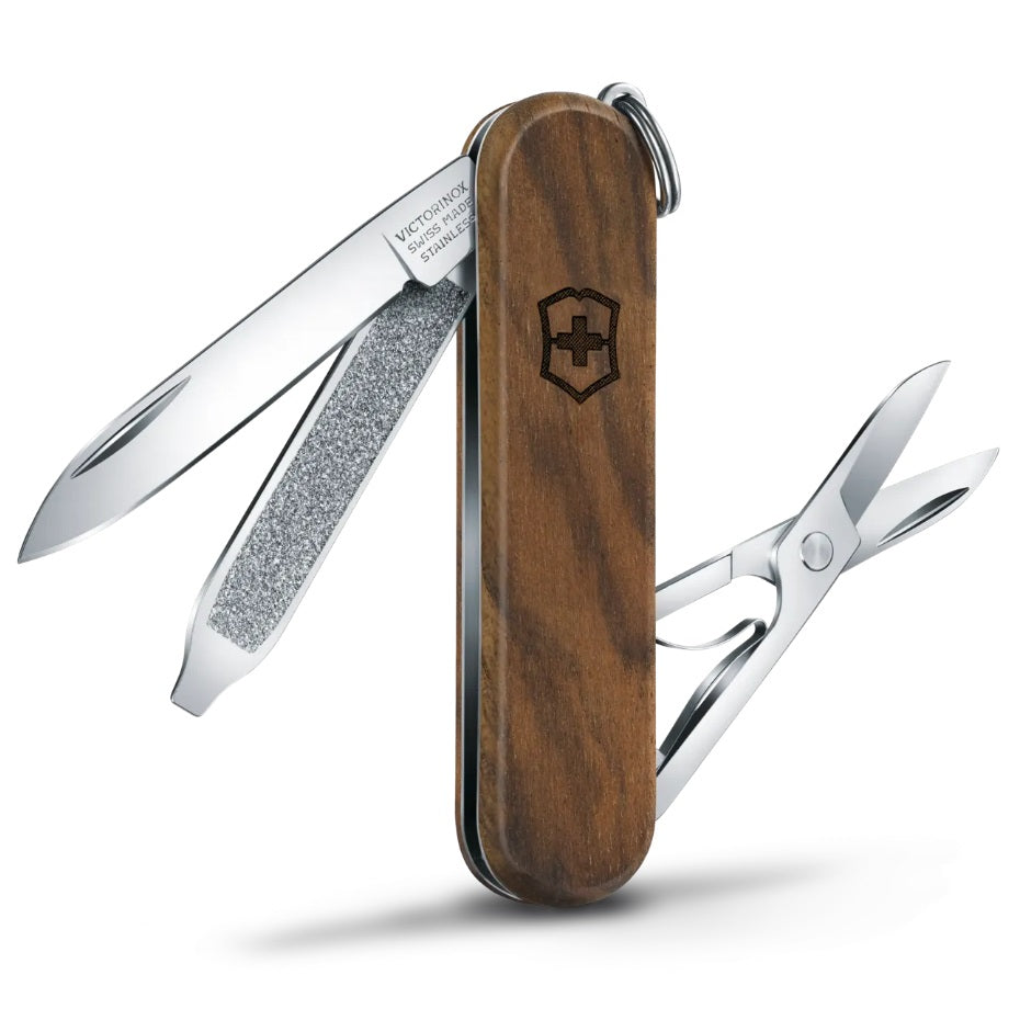VICTORINOX CLASSIC SD 58MM - WALNUT WOOD