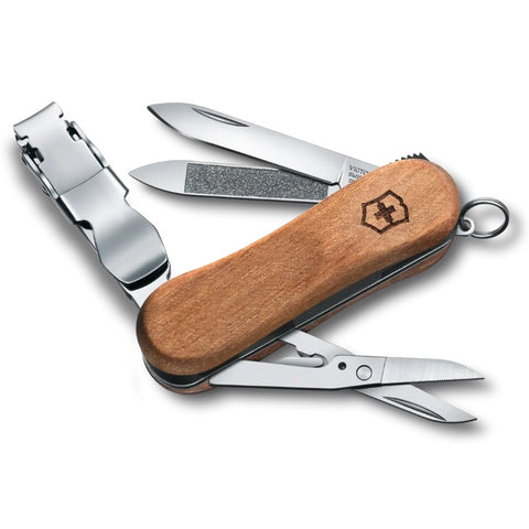 VICTORINOX NAIL CLIP 580 65MM - WALNUT WOOD