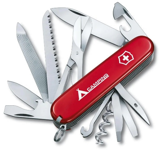 VICTORINOX RANGER 91MM - RED (CAMPING LOGO)