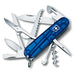 VICTORINOX HUNTSMAN 91MM - BLUE TRANSPARENT