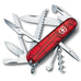 VICTORINOX HUNTSMAN 91MM - RED TRANSPARENT